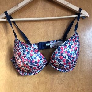 Aerie 34D Emma bump up your push up bra